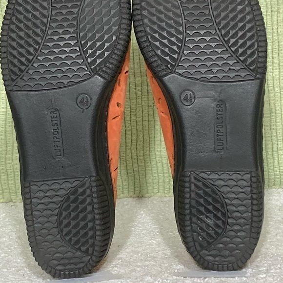 Jenny By Ara Womens Air Cushion Suede Burnt Orange Low Comfort Shoes Sz 7 - Picture 10 of 11